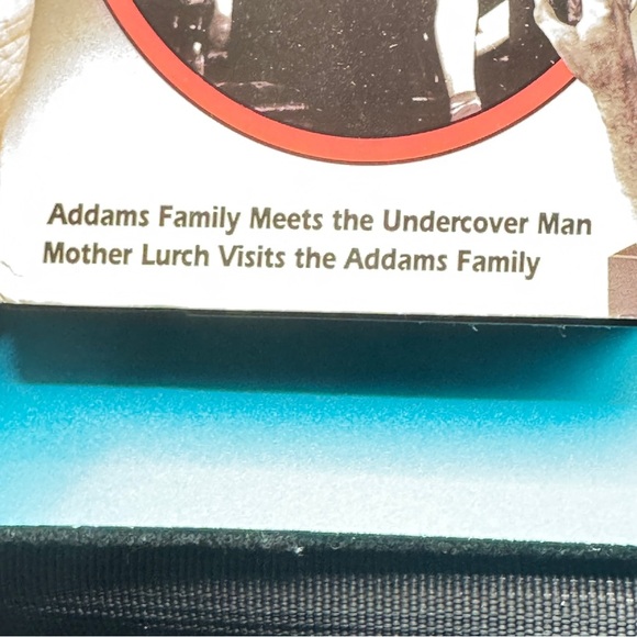 Lot of 5 Vintage Addams Family VHS Worldvision Home Video Tested 1 Sealed Rare - Picture 11 of 15